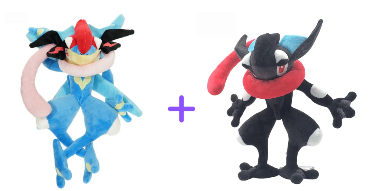 Ash-Greninja & Shiny Greninja